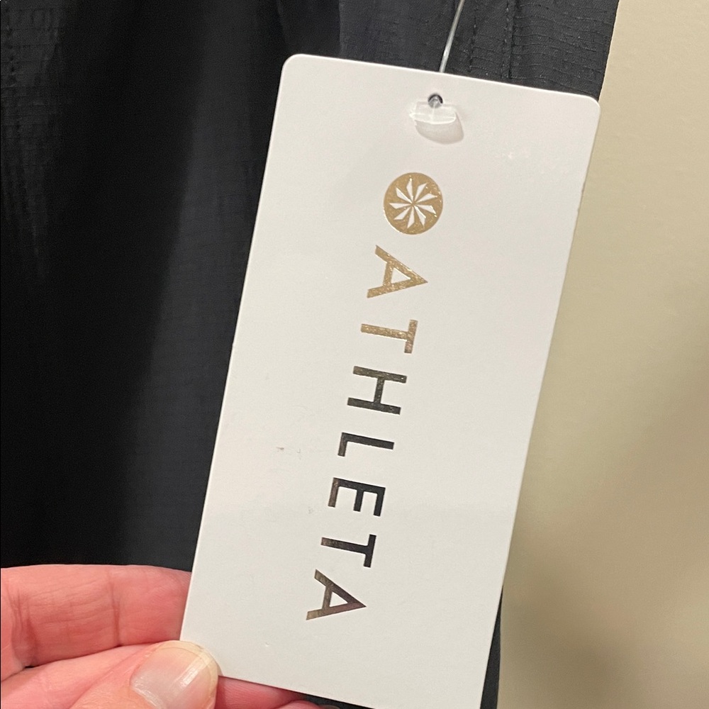 Athleta Women's Elegant Black Wide-Leg Pants - Picture 7 of 9